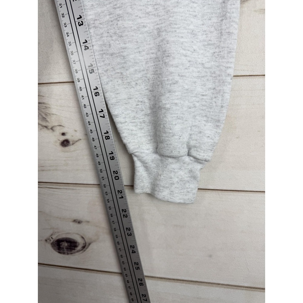 Pooh Sweatshirt Womens Large Gray Fleece Tigger Pooh Graphic Crewneck Pullover - Picture 7 of 7